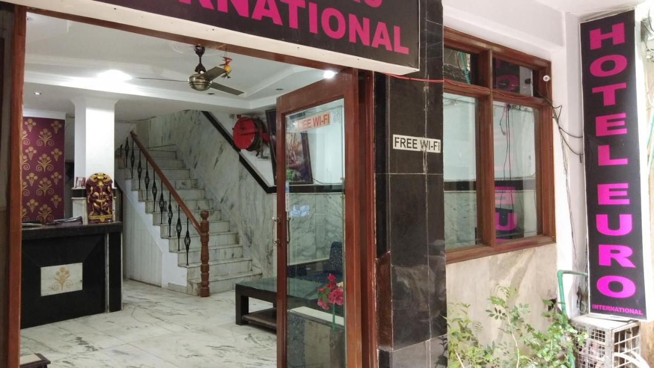 Hotel Euro International Nueva Delhi Exterior foto