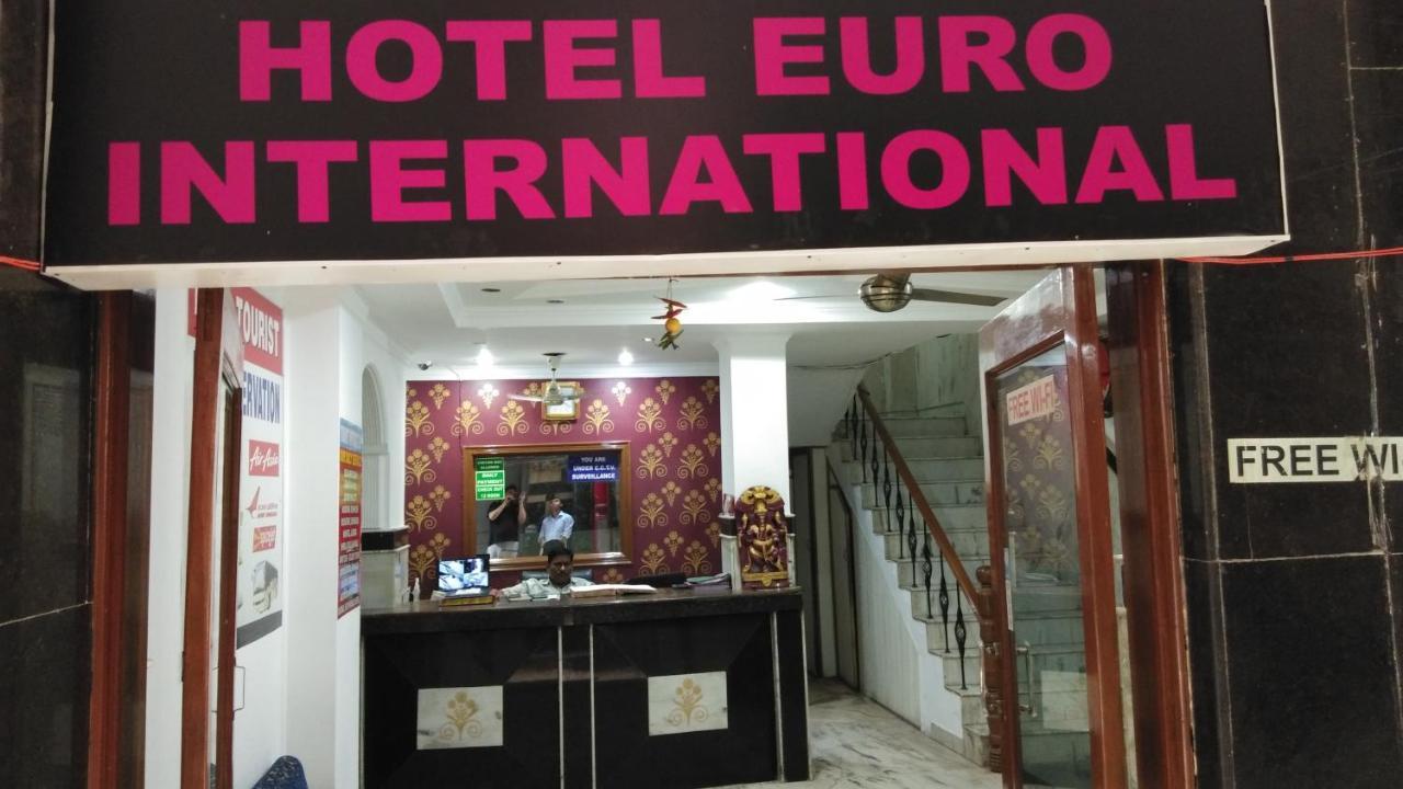 Hotel Euro International Nueva Delhi Exterior foto